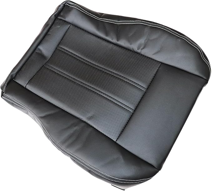 Driver & Passenger Bottom & Top Replacement Seat Covers Black Compatible with Chrysler Town & Country 2011 2012 2013 2014 2015 2016