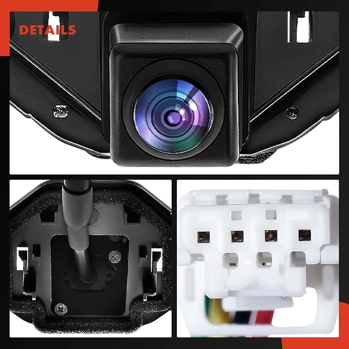 A-Premium Rear View Backup Camera Compatible with Nissan | Parking Camera for 2017 Rogue Sport - Replace# 28442-4EA1A
