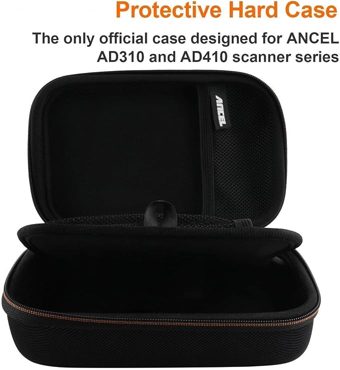 ANCEL AD530 Vehicle OBD2 Scanner with ANCEL Protective Case Storage Bag