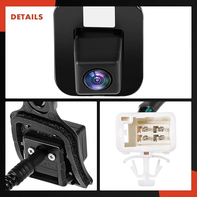 A-Premium Park Assist Camera Rear View Backup Reverse Camera Compatible with Select Subaru Models - 2012 2013 2014 Legacy - Replace# 86267AJ11A