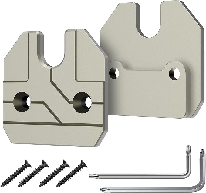 Sun Visor Repair Kit Compatible with RAM 1500 2019-2026, 2 Pack Sun Visor Clip for Trucks, Aluminum Alloy Visor Clip, Car Repair Kit Accessories, Ram 1500 Accessories,Champagne