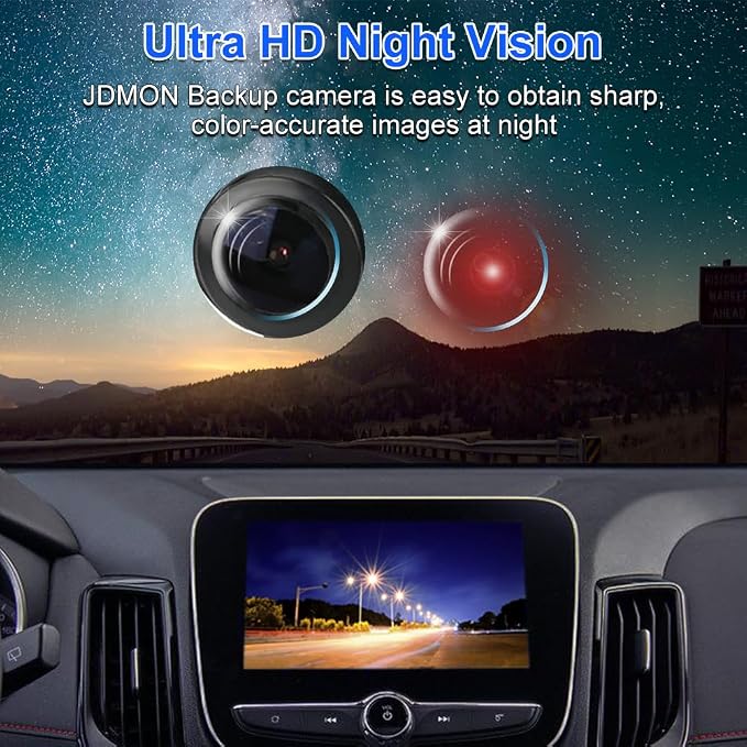 JDMON Backup Camera Replacement for Hyundai Elantra N Line 1.6L 2.0L 2021 2022 2023 Reverse Rear Park Assist Camera Replacement for 99240AA200 99240AA210 99240-AA200 99240-AA210