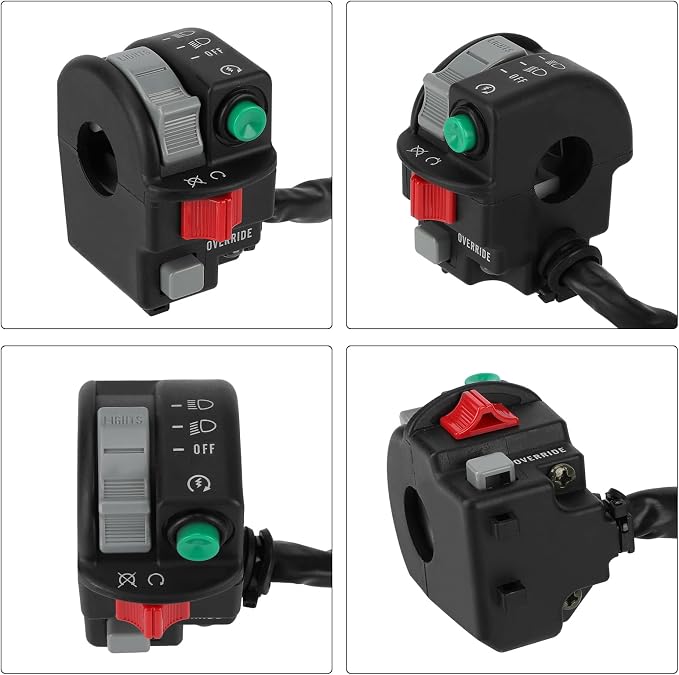 M MATI Start Stop Headlight Switch & Ignition Key Switch for Yamaha Grizzly 700 550 2009-Up Kodiak 450 2020-Up Kodiak 700 2016-Up 28P-83972-00-00 28P-82510-01-00 28P-82510-00-00