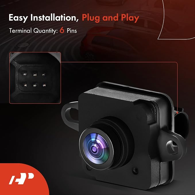 A-Premium Park Assist Camera Rear View Backup Reverse Camera Compatible with Select Jeep Models - 2015 2016 2017 BU Series Renegade