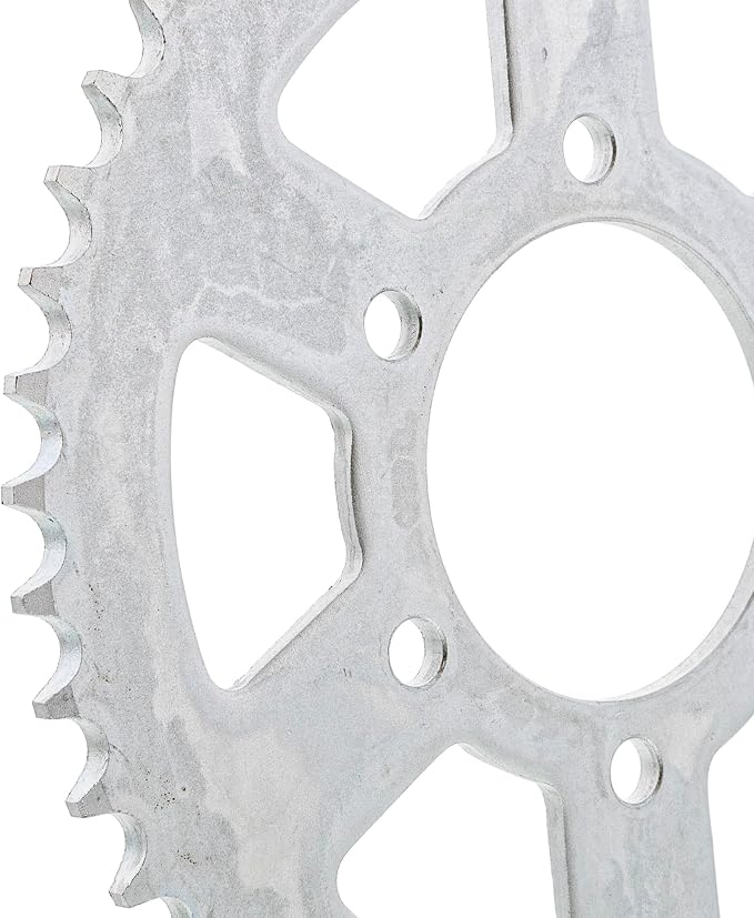 NICHE Drive Sprocket Chain Combo for Kawasaki Ninja 650 Versys Front 15 Rear 46 Tooth 520 Standard 114 Links