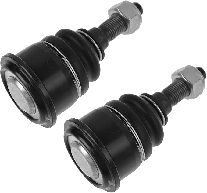 TRQ Front Lower Driver and Passenger Side Ball Joint Set Compatible with 02-04 Jeep Liberty