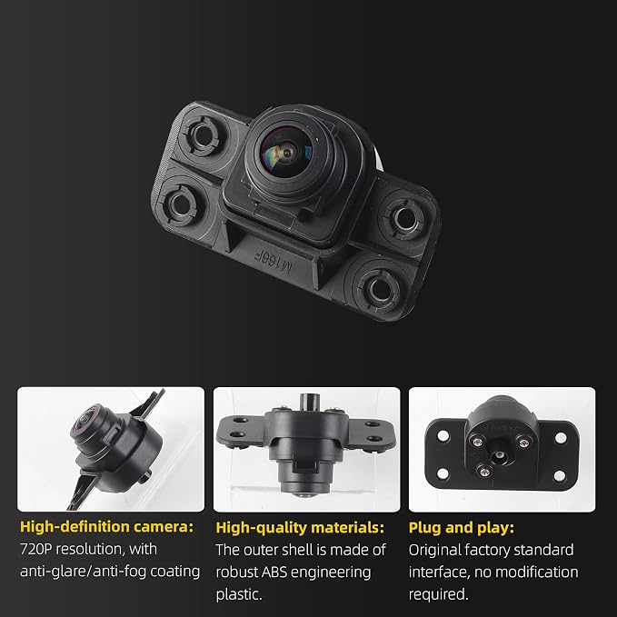 Dasbecan Front View Camera Compatible with Hyundai Tucson 2022-2024 Replaces Number 99250-N9500 99250N9500