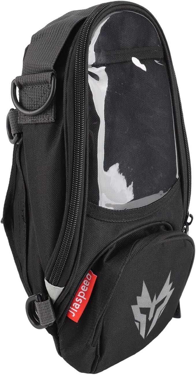 Tank Bag, Magnetic Tank Bag Oxford Fabric High Strength Fuel 4.5L Large Capacity Navigation Package Magnetic Atv for (Grey)