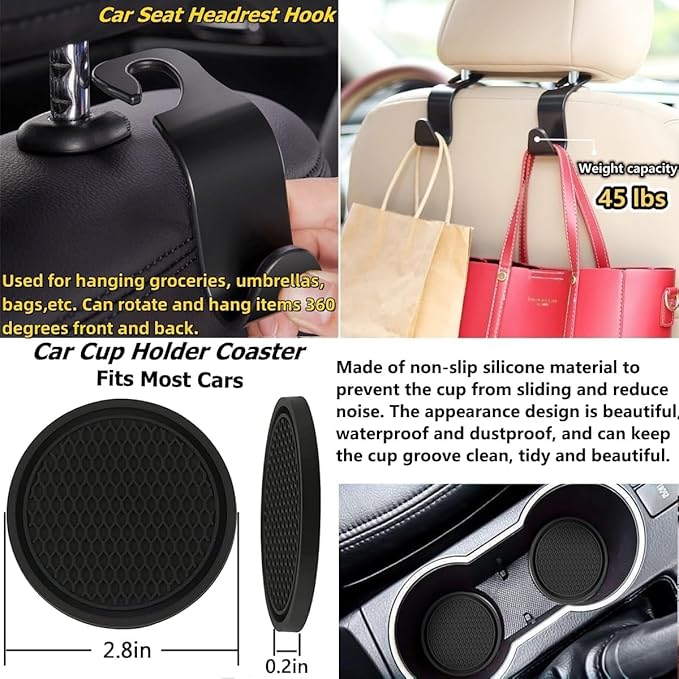USB C Car Charger, 3-Port 130W Dual USB-C & USB-A Car Charger Adapter PD/QC Super Fast Charging Cigarette Lighter USB Charger Multi Port Car Phone Accessories Charger for iPhone 17, MacBook, Android