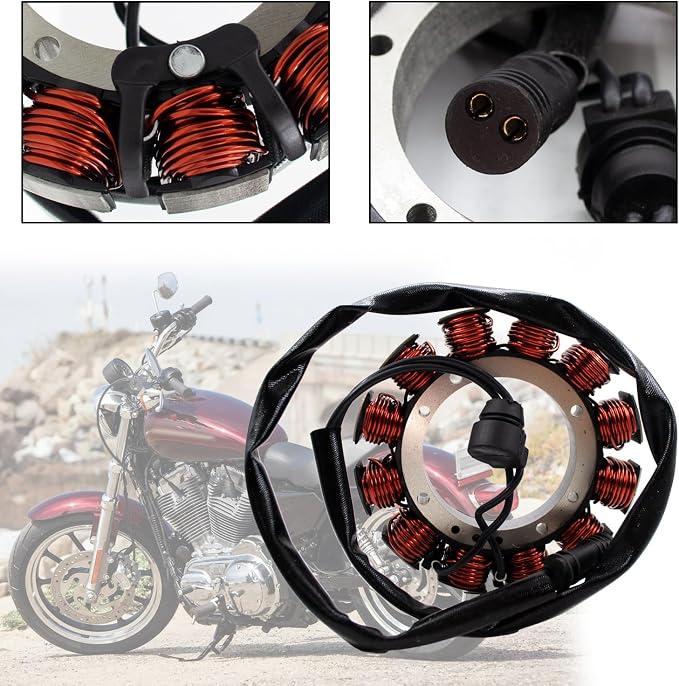 KARSEE Stator Coil 29997-07 Compatible With Harley Davidson Sportster 1200 Sportster 883 2007-2013 XR1200 2008-2010 XR1200X 2010-2012