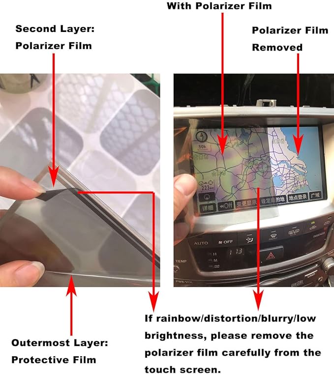 Navigation Touch Screen Digitizer Fit for Acura TLX MDX and Honda Odyssey Radio Stereo LCD Display Monitor 7.0-inch GPS NAV Media Audio Head Unit in Dash Glass Panel Fixed GZTAUTO
