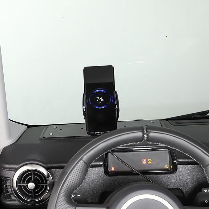 Car Central Control Multi-Function Phone Bracket Compatible with Ineos Grenadier 2020-2026 Dash Panel Cell Phone Holder Insert Accessories (Type F, Style B)