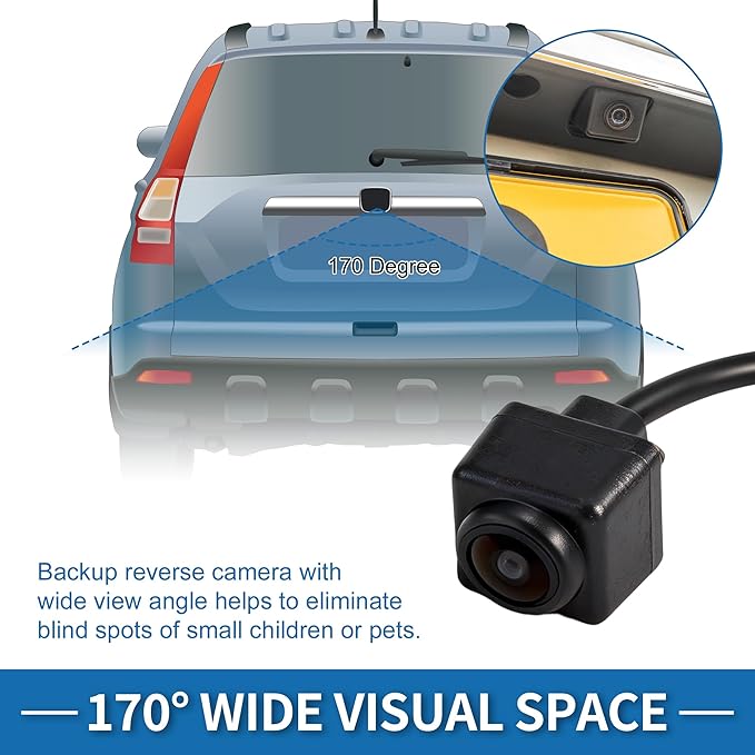 84011416 Rear View Camera for Buick Enclave Envision for Cadillac Escalade CT6 CTS XT5 XTS for Chevrolet Bolt Suburban Tahoe Traverse for GMC Acadia Yukon Backup Reverse Camera
