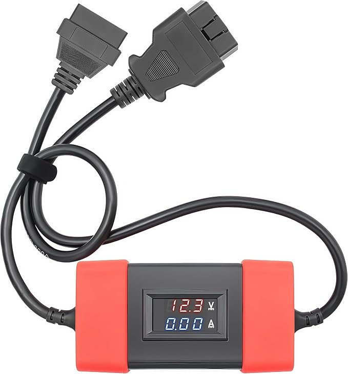 A0282 OBD2 Adapter 24V to 12V for Heavy Diesel Truck, for Launch X431 Easydiag 2.0/3.0/GOLO and Thinkdiag OBD2 Scanner.