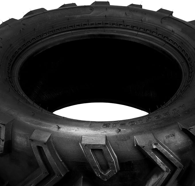 25x10-12 ATV Tires, 25x10-12 All Terrain Tires 6 PR, for Mud, Sand, and Off-Road Trails, 2 Pack Tubeless, Z-130