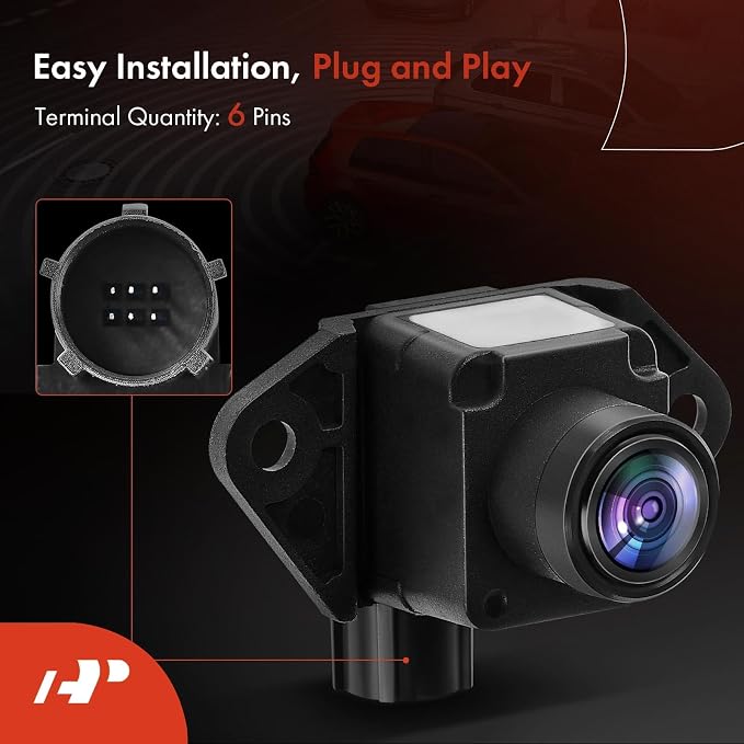 A-Premium Rear View Backup Camera Compatible with Jeep | Parking Camera for 2014-2015 WK2 Series Grand Cherokee - Replace# 68375333AA