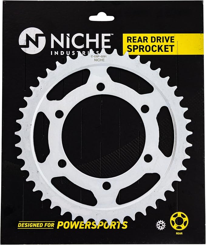NICHE Drive Sprocket Chain Combo for Yamaha MT-09 FZ09 XSR900 Front 16 Rear 45 Tooth 525V O-Ring 110 Links