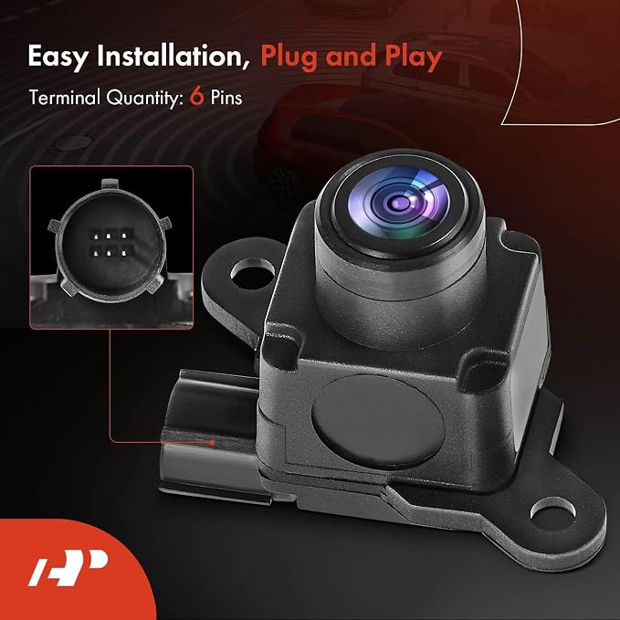 A-Premium Rear View Backup Camera Compatible with Ram, Dodge & SRT | Parking Camera for 2013-2015 1500 2500 3500, Viper - Replace# 56038978AG, 56038978AH