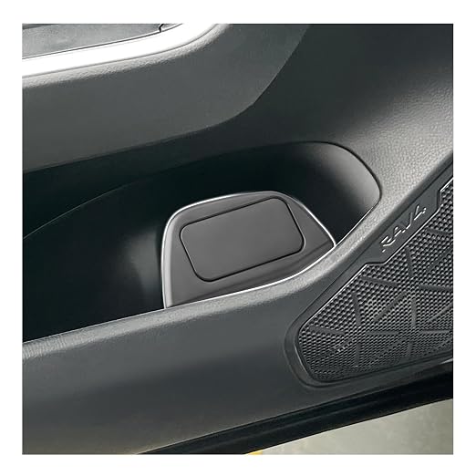 SXCY 2PCS for Toyota RAV4 Trash Can for 2019-2024 2025 Toyota RAV4 Accessories Front Door Side Trash Can [OEM-Fit] Garbage Bin Storage Box Waterproof Leak-Proof Trash Bin w/Lid Odor-Free Storage