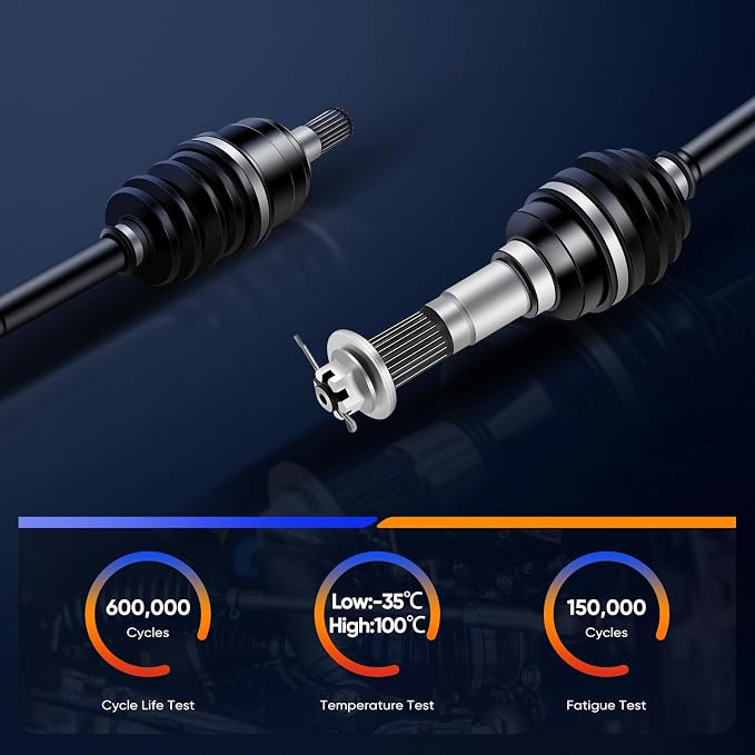 ECCPP CV Axle Drive Shaft Assembly fit for 1997 2000 for YAMAHA Big Bear 350 Wolverine 350 Big Bear 400 Kodiak 400 Front Left Right 4KB-2510F-00-00
