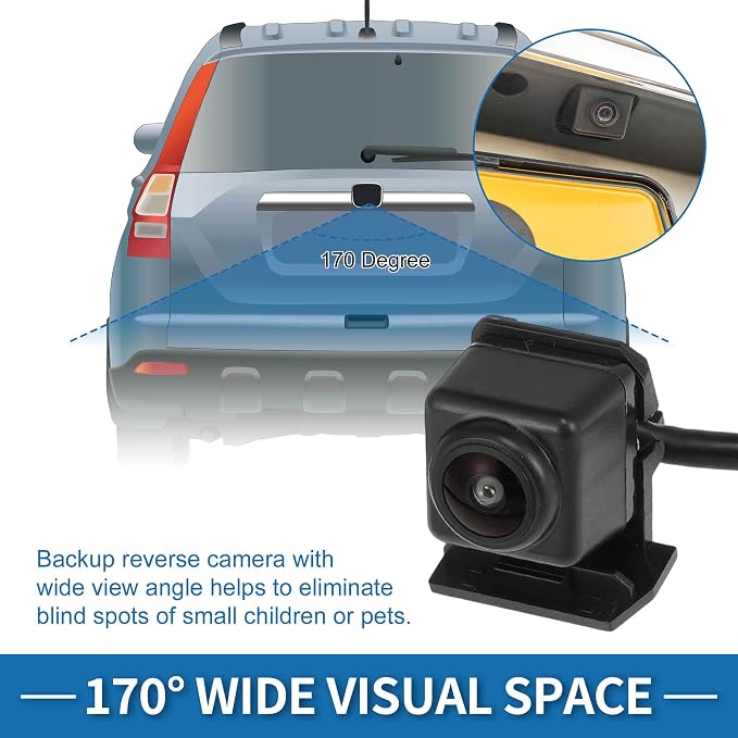 Rear View Camera for Cadillac Escalade for Chevrolet Suburban Tahoe for GMC Yukon 2017-2020 Park Assist Backup Reverse Camera Replace No.84149636/23335288