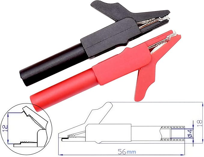 Test Lead Set,4mm Banana Plug (TH-10-KIT)