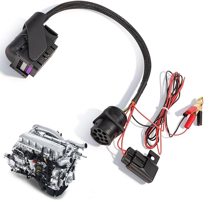 Engine Diagnostic Cable Adapter Fit for Paccar MX13 EPA17 ACM Engine in Heavy Duty Commercial Vehicles Diagnostic Tool Wiring Harness Paccar ACM Cable