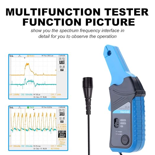 CC-65 AC/DC Current Clamp Digital Multimeter 20KHz Bandwidth with BNC Plug