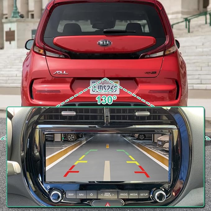 99240-K0000 Rear View Camera Replacement for Kia Soul 2020 2021, OE Backup Cam Replaces 99240K0000 by GreenYi