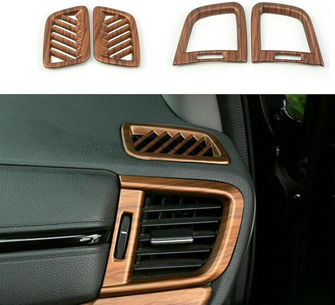 12Pcs Car Peach Wood Grain Interior Kits Decoration Cover Trim for Honda CRV CR-V 2017 2018 2019 2020 2021 2022