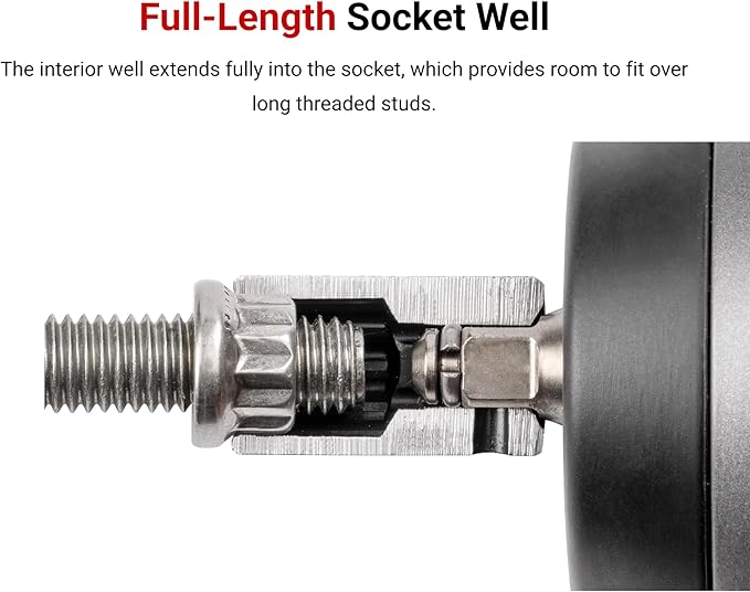 TEKTON 1/4 Inch Drive Impact Socket Set, 32-Piece | SID90204