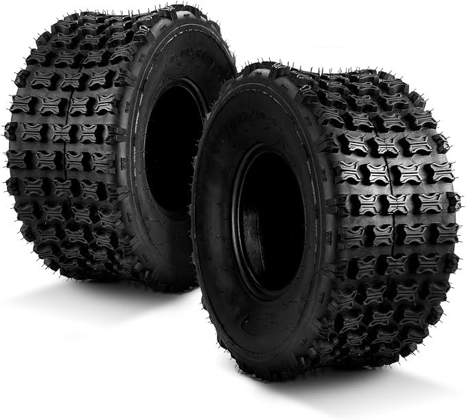 Torchbeam 22x10-9 ATV UTV Tires All-Terrain Quad Tire for All Trail Mud Pavement Sand Off-Road Tire,6 Ply, 2 pack