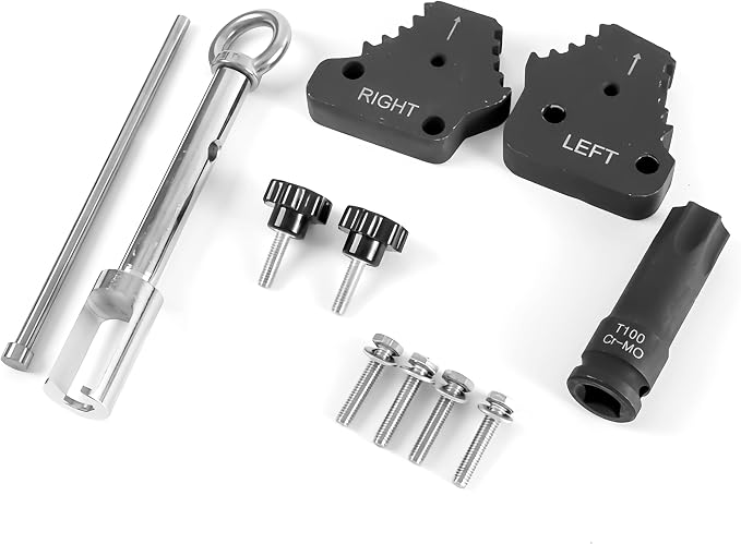 Timing Gear Holder Retainer Tool Set Compatible with Mercedes Benz Maybach M276 M278 Engines, Camshaft Sprocket Screw Removal Installation Tool Kit, with T100 Socket & Fuel Injector Puller