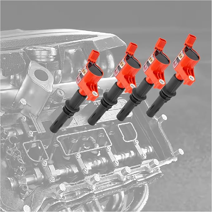 DG521 Ignition Coil Pack & SP509 Spark Plug Set—Fitment for 2008–2014 Ford F-150, Expedition, Explorer; 2008–2010 F-250/F-350 Super Duty; Mustang, Navigator, Mountaineer (4.6L/5.4L V8)