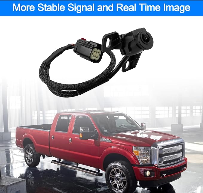Backup Camera 9C3Z-19G490-E Fit for Ford 2008-2012 F-250 F-350 F-450 F-550 Super Duty Replaces 9C3T19G490BD