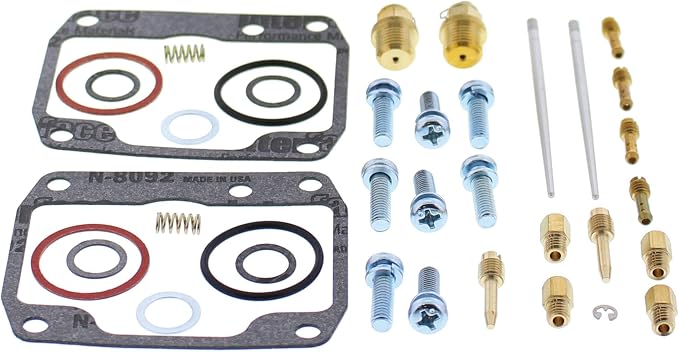 All Balls Racing 26-1956 Carburetor Rebuild Kit Compatible with/Replacement For Arctic Cat EXT 580 1995-1996, ZR 580 1994-1996
