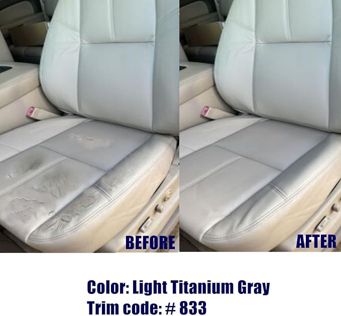 4PCS Driver & Passenger Side Bottom & Top Lean Back Seat Covers Gray Compatible with Chevy Tahoe Suburban Avalanche Silverado Yukon Sierra 2007 2008 2009 2010 2011 2012 2013 2014