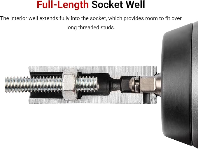 TEKTON 1/2 Inch Drive Impact Socket Set, 17-Piece | SID92329