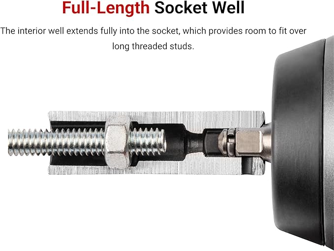 TEKTON 1/2 Inch Drive Impact Socket Set, 14-Piece | SID92333