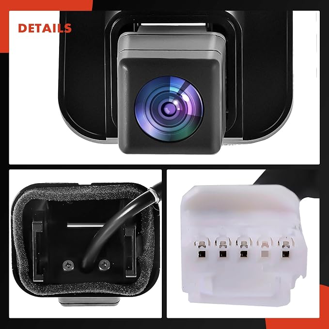 A-Premium Park Assist Camera Rear View Backup Reverse Camera Compatible with Select Mazda Models - 2014 2015 6 - Replace# GJT167RC0