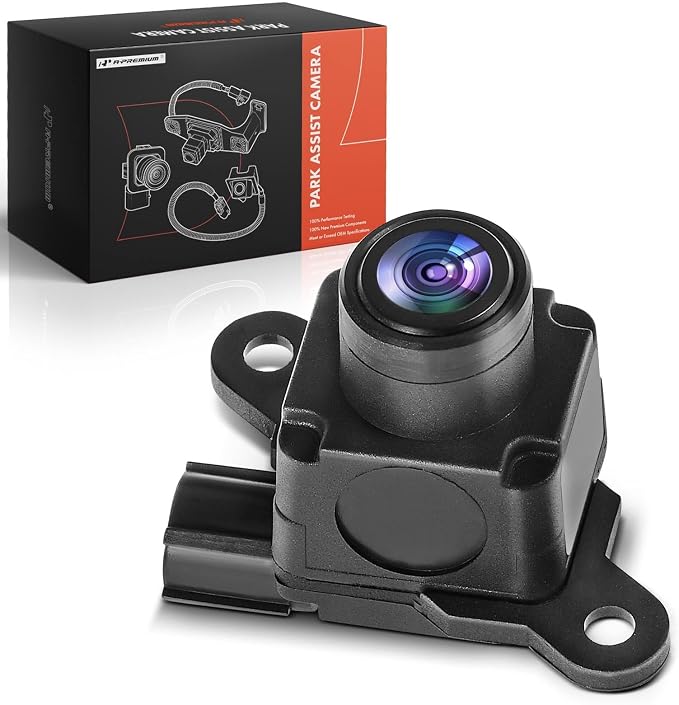 A-Premium Rear View Backup Camera Compatible with Ram, Dodge & SRT | Parking Camera for 2013-2015 1500 2500 3500, Viper - Replace# 56038978AG, 56038978AH