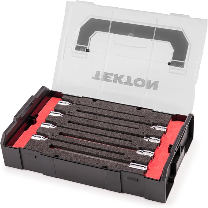 TEKTON Long Ball End Hex Bit Socket Set, 8-Piece | SHB91701