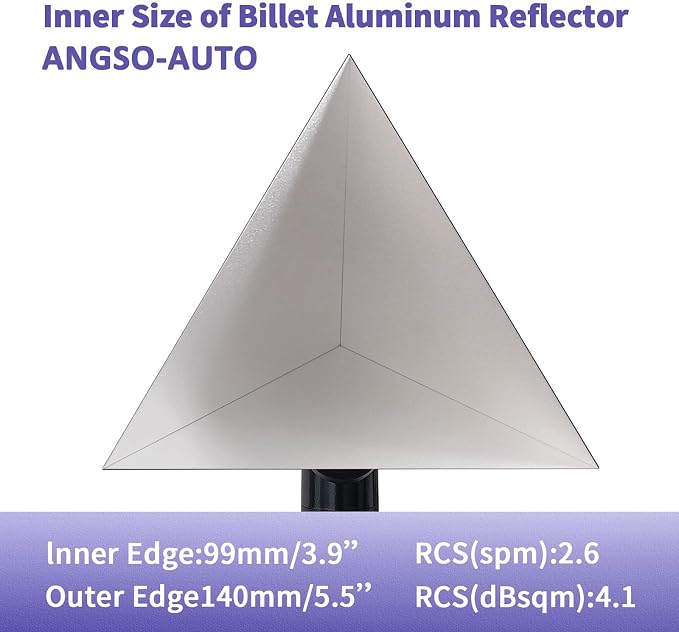 Radar Aiming Corner Reflector Target ADAS Calibration Tool with Stand Vehicle Tool for Honda Toyota Mazda Kia Ford GM Hyundai