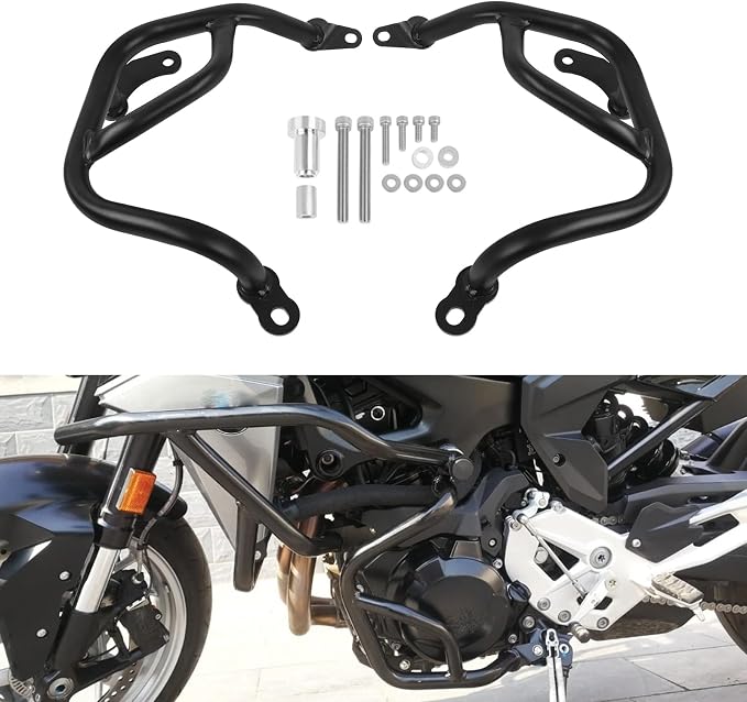 Highway Crash Bar Engine Guard Replacement for BMW F900R F900XR F 900R 900XR 2020 2021 2022 2023 2024(Lower)