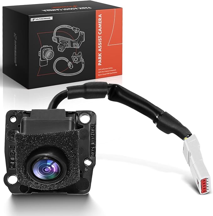 A-Premium Park Assist Camera Rear View Backup Reverse Camera Compatible with Select Chevrolet Models - 2018-2023 Equinox