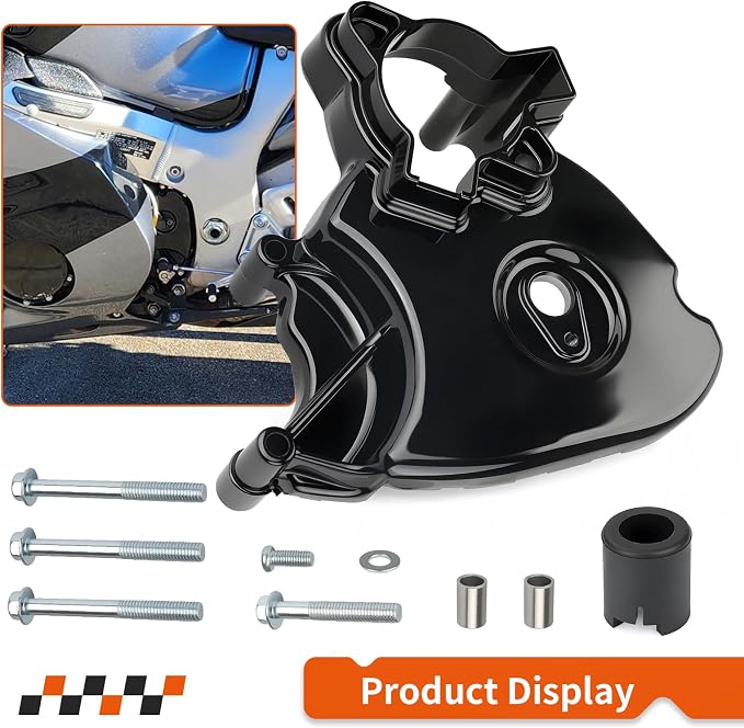 Engine Front Sprocket Cover and Protector w/Bolt for Suzuki Hayabusa 1300 GSX1300R/RX 1999-2007 11361-24F10