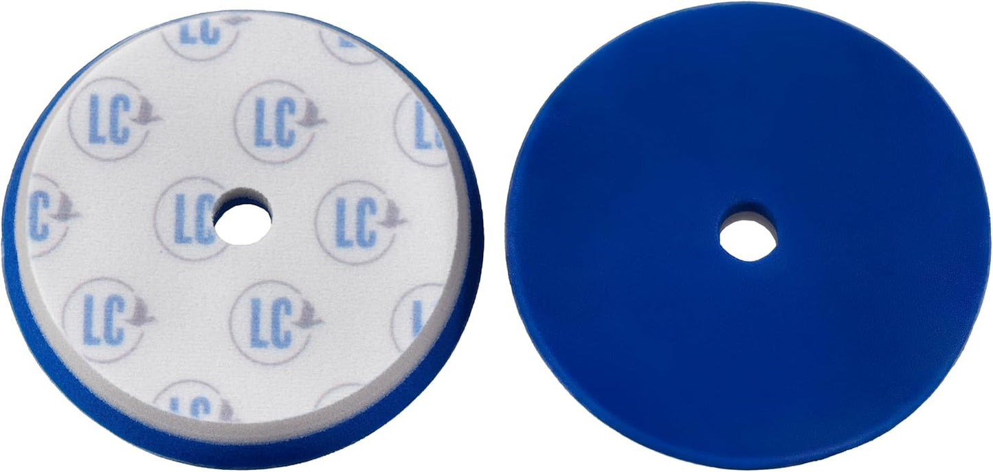 Lake Country 6.5" HDO Blue Foam Heavy Polishing Pad (1-Pack) – Premium Heavy Duty Orbital Polishing Pad for Painted Surfaces – Fits 6" Backing Plate