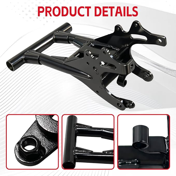 0455012-067 Swing Arm Fit for 2009-2016 Polaris Sportsman 90, 2016-2023 Polaris Sportsman 110, 2011-2016 Outlaw 90, 2016-2023 Outlaw 110 Replace # 0454210-067 0454797-067 (Steel Black)