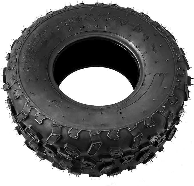 19x7-8 ATV Tires, 19x7-8 All Terrain Tires 4 PR, for Mud, Sand, and Off-Road Trails, 2 Pack Tubeless, Z-122