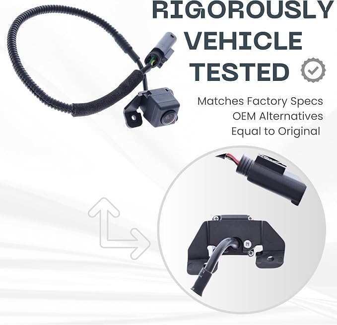 Backup Camera Replaces for 2010-2013 Hyundai Tucson OE Part # 95790-2S010 | 95790-2S012 | 95790-2S000
